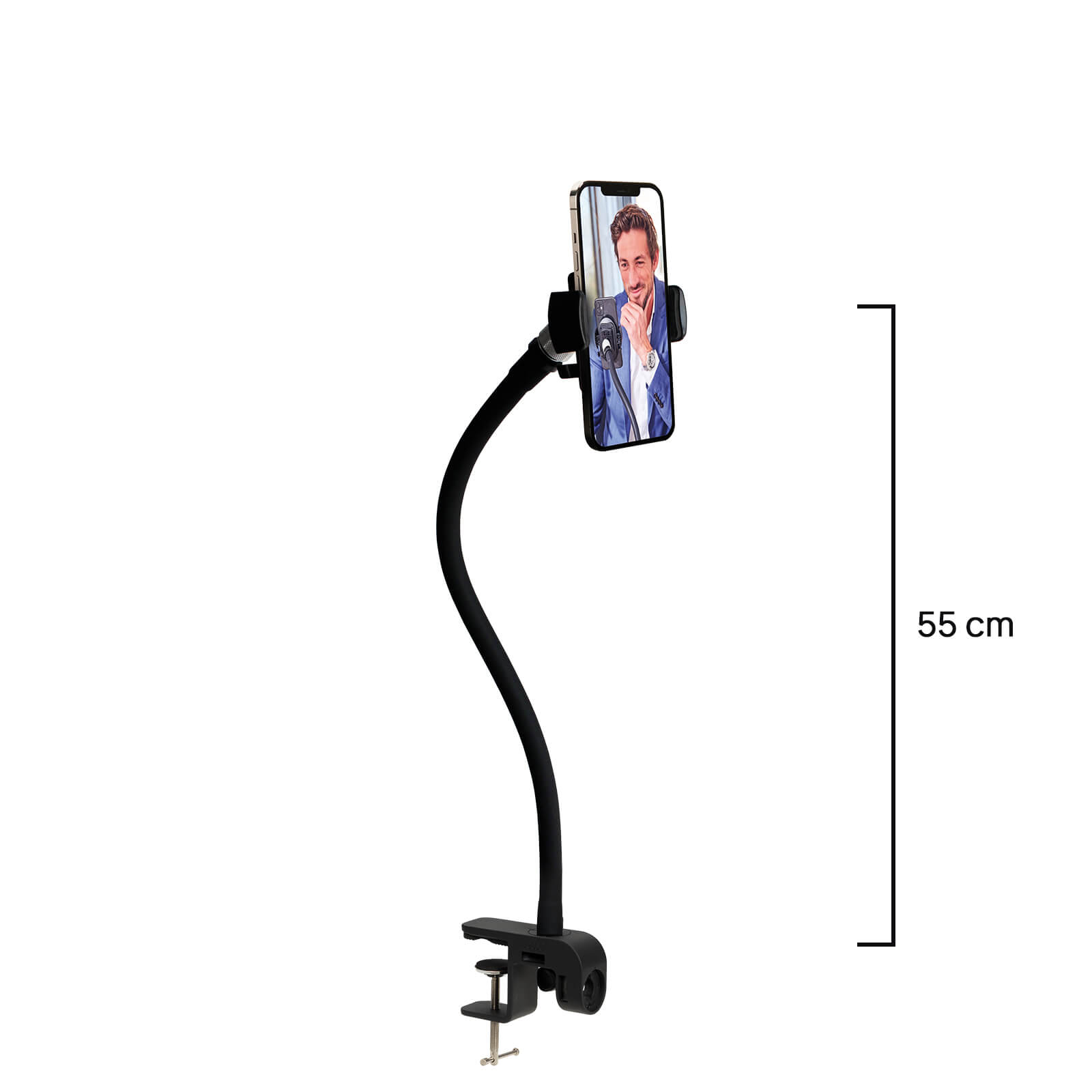 PHOTOMYNE Verstellbare Handyhalterung mit Klemme, Freisprecheinrichtung für  Negative und Fotos, Schwarz : : Elektronik & Foto