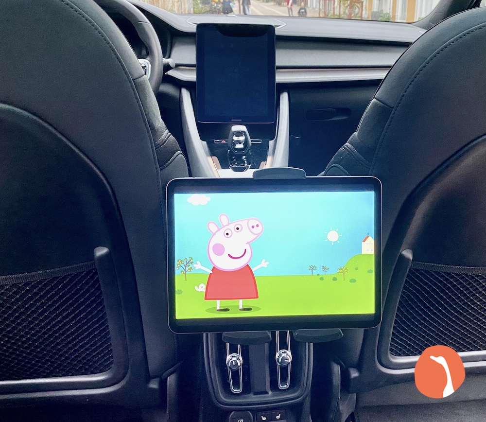 Car tablet holder iPad mount back seat