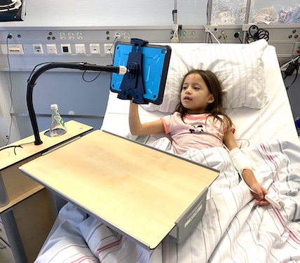 iPad Halterung Krankenhaus Bett Nachttisch Schwenkbar GOOS-E®
