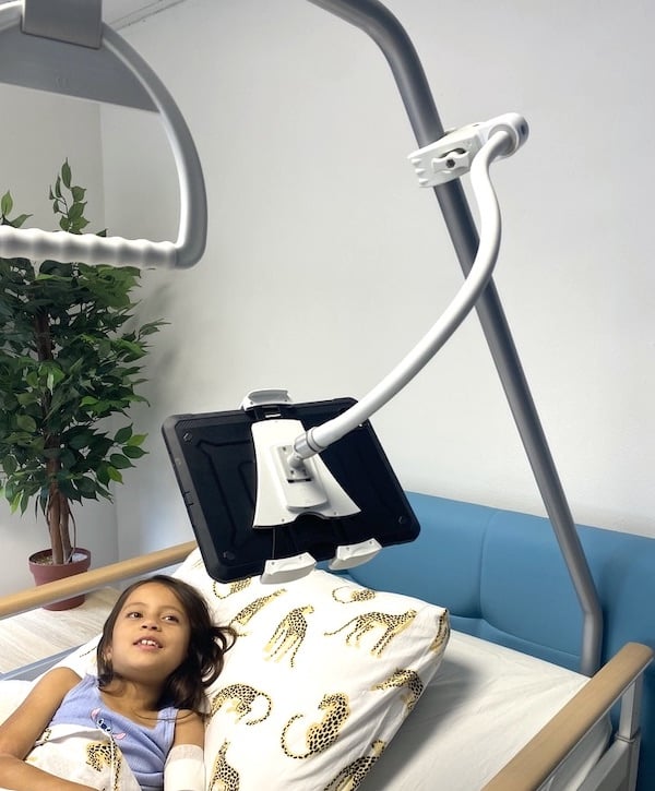 Tablethouder-Telefoonhoouder-papegaai-optrekbeugel-GOOS-E