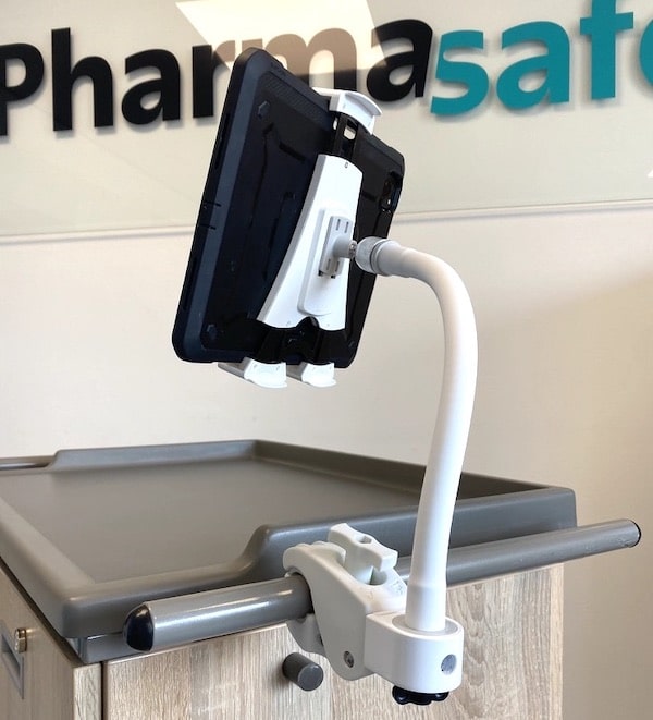 iPad-houder-medicijnkar-trolley-serveerwagen-GOOS-